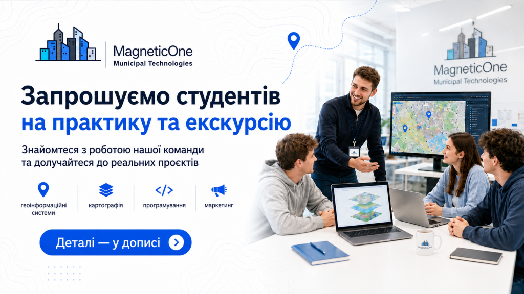 Практика для студентів у компанії МагнетікВан Муніципальні Технології